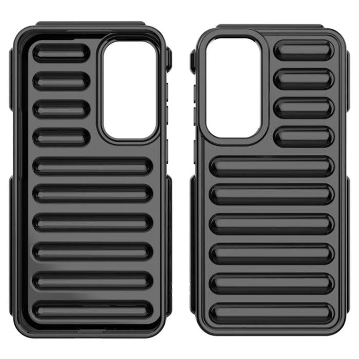 Capsule Series for Samsung Galaxy S24 Case Soft TPU Anti-Scratch Phone Cover - Black - 2