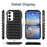 Capsule Series for Samsung Galaxy S24 Case Soft TPU Anti-Scratch Phone Cover - Black - 5