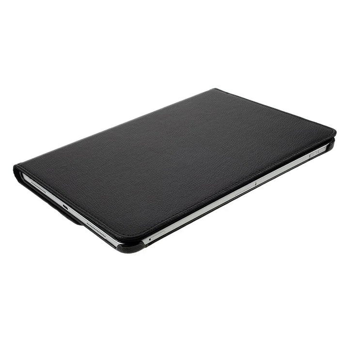 For iPad Pro 13 (2025) / 13 (2024) Case PU Leather Tablet Cover 360 Degree Rotating Stand - Black - 6