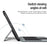 NILLKIN For Samsung Galaxy Tab S9 FE+ Tablet Case with Detachable Bluetooth-compatible Keyboard (Backlight Version) - 7
