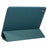 For iPad Pro 13 (2024) Case PU Leather Tri-Fold Stand Tablet Cover Auto Wake / Sleep - Midnight Green - 4