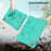 For iPad Air 11 (2026) / (2025) / (2024) Case Butterfly EVA Tablet Cover with Kickstand / Shoulder Strap - Mint Green - 4