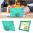 For iPad Air 11 (2026) / (2025) / (2024) Case Butterfly EVA Tablet Cover with Kickstand / Shoulder Strap - Mint Green - 6