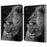 For Samsung Galaxy Tab A8 10.5 (2021) / (2022) Case Flip Stand Leather Tablet Cover Pattern Printed - Couple Lions - 1