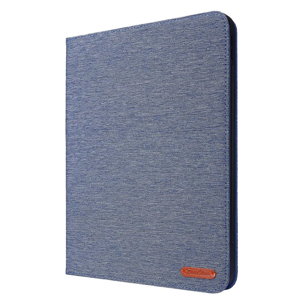 For iPad Air 13 (2026) / (2025) / (2024) Case Card Slots Stand Leather Tablet Cover with Pen Holder - Blue - 6