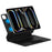 For iPad Pro 11 (2025) / (2024) Magnetic Floating Bluetooth-compatible Keyboard + Leather Tablet Case - Black - 1