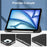 For iPad Air 13 (2026) / (2025) / (2024) Case Tri-Fold Stand Leather + PC Matte Back Tablet Cover with Pencil Holder - Black - 4