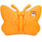 For iPad Pro 11 (2025) / 11 (2024) Case Butterfly Style Support Kickstand EVA Tablet Cover - Orange - 1