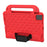 For iPad Pro 11 (2025) / 11 (2024) Case Protective EVA Tablet Cover with Kickstand, Strap - Red - 4