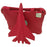 For iPad Air 11 (2026) / (2025) / (2024) Case Airplane Style Kickstand EVA Tablet Cover - Red - 3
