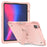 For iPad Pro 13 (2025) / 13 (2024) Case Silicone + PC Tablet Cover with Pen Holder - Rose Gold - 1