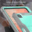 For iPad Pro 11 (2025) / 11 (2024) Case Hard PC and Soft Silicone Tablet Cover with Bracket Kickstand - Grey+Mint Green - 4