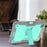 For iPad Pro 11 (2025) / 11 (2024) Case Hard PC and Soft Silicone Tablet Cover with Bracket Kickstand - Grey+Mint Green - 5