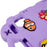 For iPad Air 11 (2026) / (2025) / (2024) Case Cartoon Patterns EVA Tablet Cover with Kickstand - Purple - 6