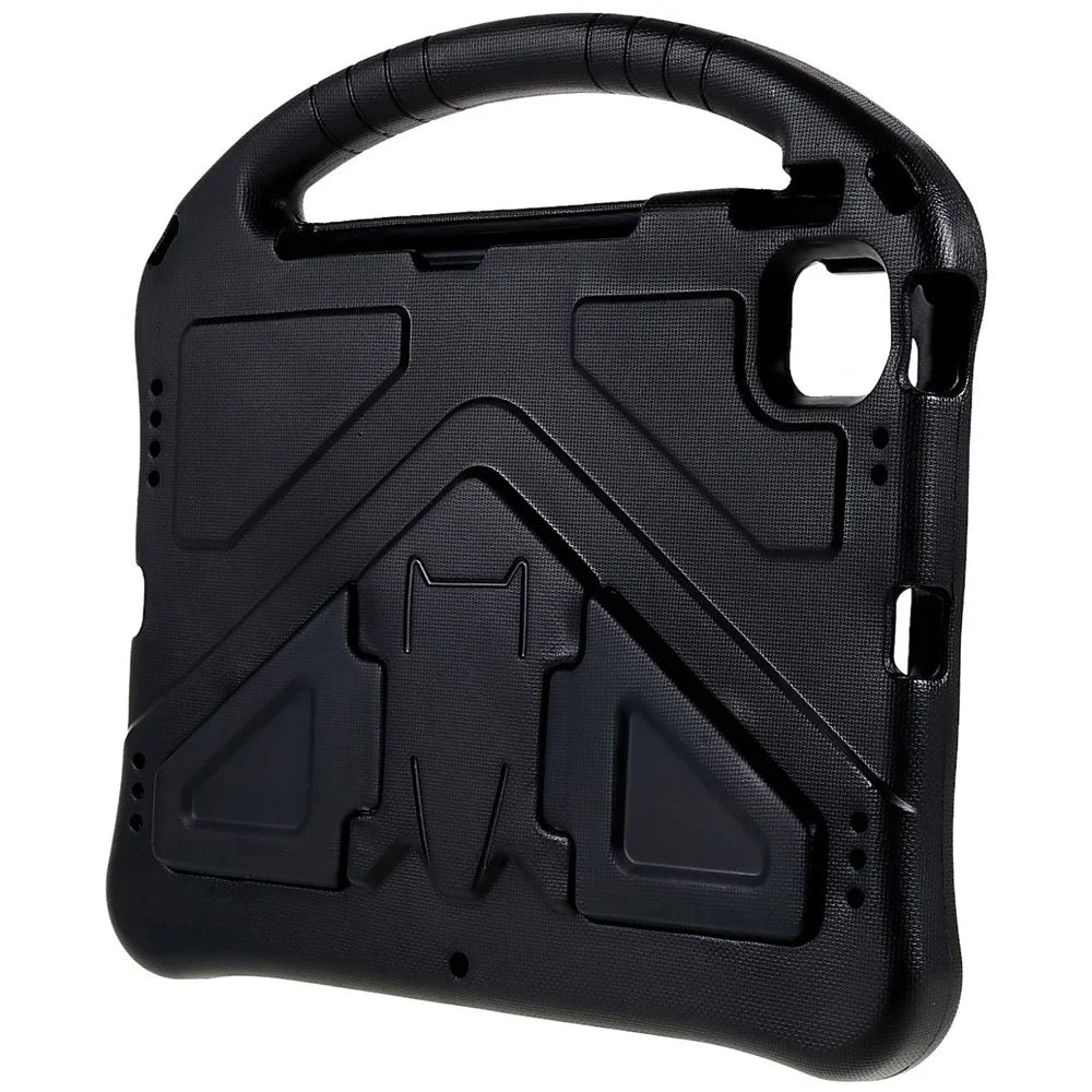 For iPad Pro 11 (2025) / 11 (2024) EVA Case Children Friendly Kickstand Handle Tablet Cover - Black - 4