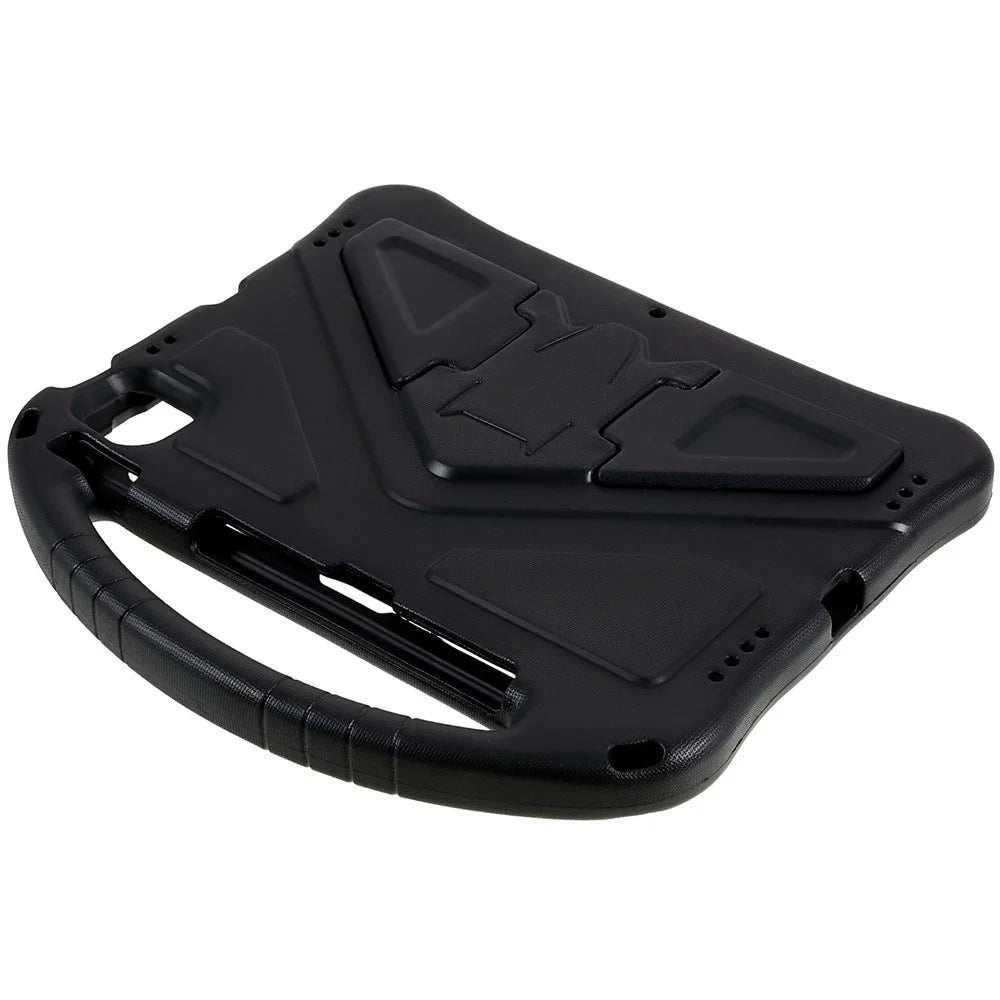 For iPad Pro 11 (2025) / 11 (2024) EVA Case Children Friendly Kickstand Handle Tablet Cover - Black - 5