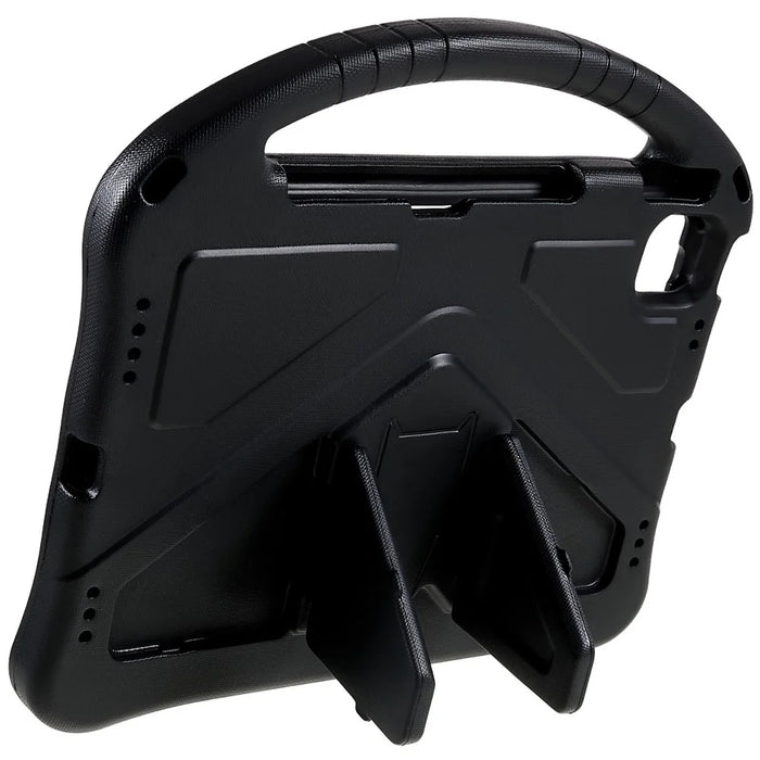 For iPad Air 11 (2026) / (2025) / (2024) Case Kids EVA Shockproof Tablet Cover with Kickstand Handle - Black - 7