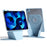 For iPad Air 11 (2026) / (2025) / (2024) Rotate Case Magnetic Detachable Leather Tablet Cover - Baby Blue - 1