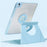 For iPad Air 11 (2026) / (2025) / (2024) Rotate Case Magnetic Detachable Leather Tablet Cover - Baby Blue - 5