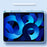 For iPad Air 13 (2026) / (2025) / (2024) Case Leather Magnetic Detachable Smart Tablet Cover Rotation Foldable Stand - Baby Blue - 2