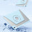 For iPad Air 13 (2026) / (2025) / (2024) Case Leather Magnetic Detachable Smart Tablet Cover Rotation Foldable Stand - Baby Blue - 6
