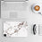 For iPad Pro 11 (2025) / 11 (2024) Case Pattern Print PU Leather Tablet Flip Cover - White Marble - 7
