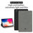 ANNYOJO For iPad Pro 11 (2025) / 11 (2024) Stand Case Anti-Shock PU Leather Tablet Cover - Grey - 2