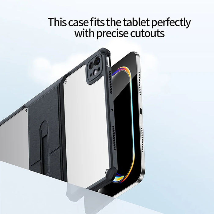 XUNDD For iPad Pro 11 (2025) / 11 (2024) Case Leather Kickstand TPU + PC Airbag Protection Tablet Cover - 2