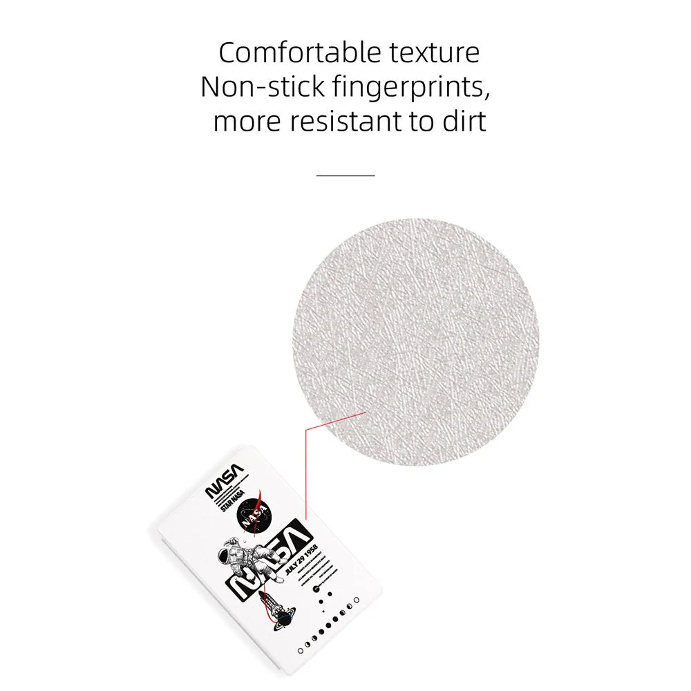 For iPad Pro 11 (2025) / 11 (2024) Case Leather Stand Smart Tablet Cover Astronaut Pattern - NASA Astronaut - 3