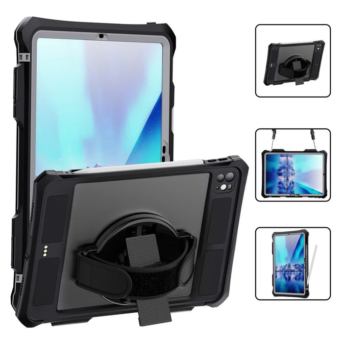SHELLBOX For iPad Pro 11 (2024) Waterproof Case IP68 Underwater Protective Shockproof Tablet Cover - 1