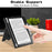 For Kobo Libra 2 / Libra Colour Case PU Leather E-Reader Protective Cover Auto Sleep / Wake - Black - 3
