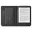 For Kobo Clara Colour / Clara 2E Case Card Slots Stand Hand Strap PU Leather E-Reader Cover - Black - 2
