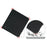 For Kobo Libra Colour / Libra 2 Case PU Leather Protective E-Reader Cover Origami Stand - Black - 5