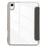 For iPad (2025) / 10.9 (2022) Case Tri-Fold Stand Leather Tablet Cover Auto Wake / Sleep Carbon Fiber Texture - Gold - 5