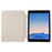 For iPad 9.7-inch (2017) / (2018) / iPad Air (2013) / Air 2 Case Stand Leather Tablet Cover - Gold - 2