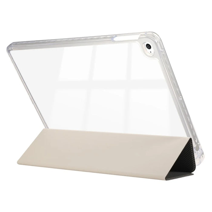 For iPad 9.7-inch (2017) / (2018) / iPad Air (2013) / Air 2 Case Stand Leather Tablet Cover - Gold - 3