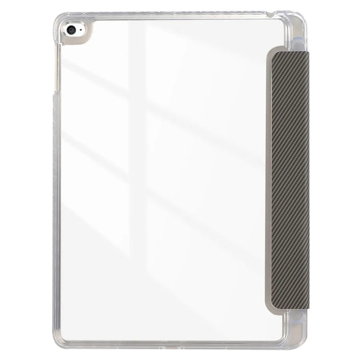 For iPad 9.7-inch (2017) / (2018) / iPad Air (2013) / Air 2 Case Stand Leather Tablet Cover - Gold - 5