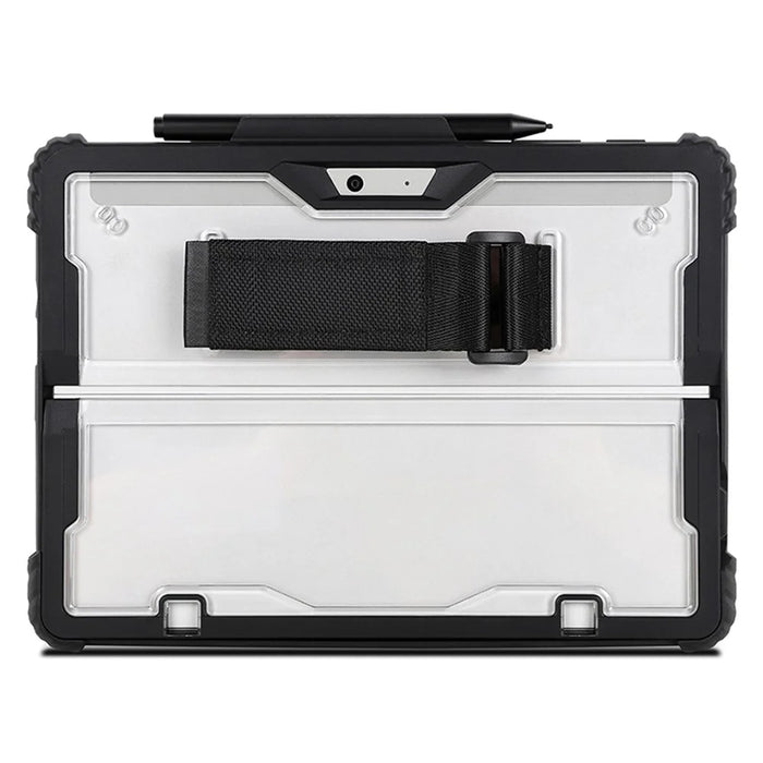 For Microsoft Surface Pro 10 Case Kickstand Hybrid Laptop Protective Cover with Hand Grip Belt - 2
