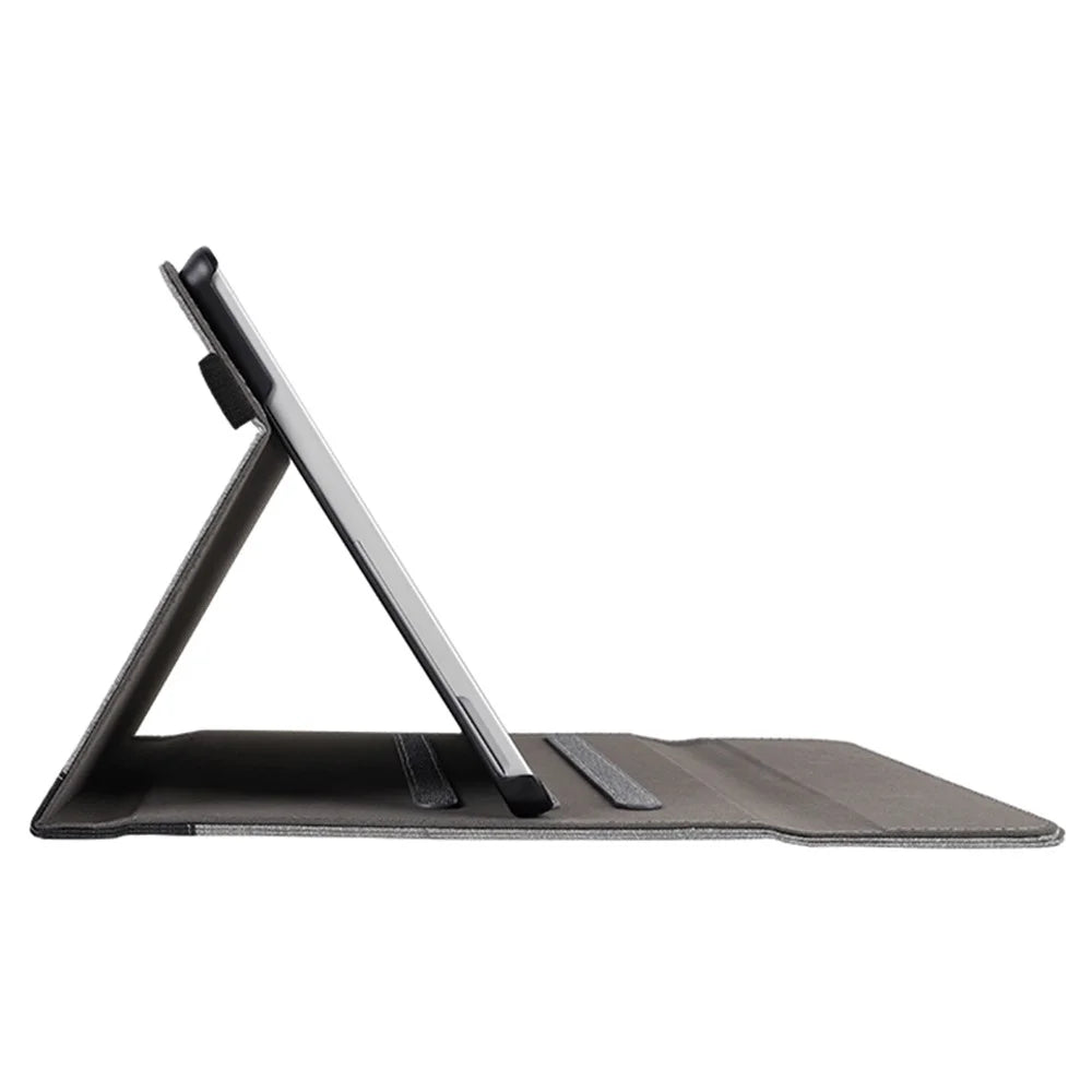 For Microsoft Surface Pro 10 / 9 / 8 Case Stand Wallet Function Laptop Leather Cover - Black+Grey - 3