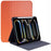X-LEVEL For iPad Pro 13 (2025) / 13 (2024) Case PU Leather+TPU Tablet Cover with Support Stand - Orange - 1
