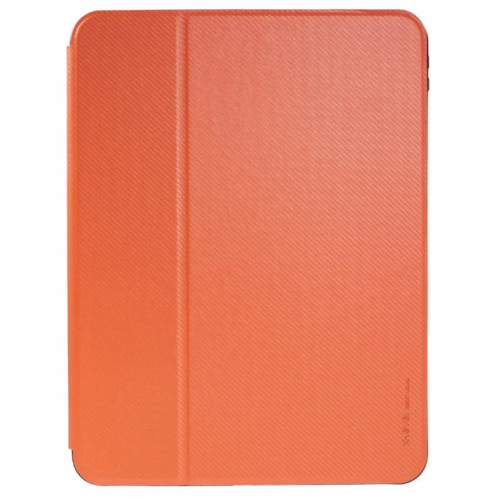 X-LEVEL For iPad Pro 13 (2025) / 13 (2024) Case PU Leather+TPU Tablet Cover with Support Stand - Orange - 3