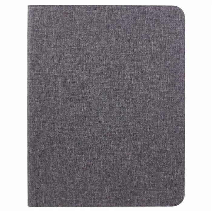 X-LEVEL Canvas Series For iPad Pro 13 (2025) / 13 (2024) Case Cloth Texture Drop-Proof Leather Tablet Cover - Grey - 3