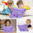 For iPad 10.2 (2021) / (2020) / (2019) / Air 10.5 inch (2019) Case EVA Protective Cover with Shoulder Strap Kickstand - Light Purple - 6