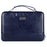 15-15.6 Inch Notebook Computer Carrying Pouch PU Leather Laptop Bag - Blue - 1