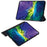 For iPad Air 11 (2026) / (2025) / (2024) Case PU Leather+Silicone Tri-Fold Stand Tablet Cover - Black - 5