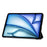 For iPad Air 13 (2026) / (2025) / (2024) Leather Case Inner Silicone Tablet Cover with Tri-Fold Stand - Black - 3