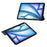For iPad Air 13 (2026) / (2025) / (2024) Leather Case Inner Silicone Tablet Cover with Tri-Fold Stand - Black - 5