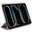 For iPad Pro 11 (2025) / 11 (2024) Case Trifold Stand PU Leather+Clear TPU Tablet Cover with Pen Slot - Grey - 4