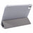 For iPad Pro 11 (2025) / 11 (2024) Case Trifold Stand PU Leather+Clear TPU Tablet Cover with Pen Slot - Grey - 5