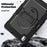 For iPad Pro 13 (2025) / 13 (2024) Kickstand Case PC+Silicone Tablet Cover with Screen Film / Shoulder Strap - Black - 5